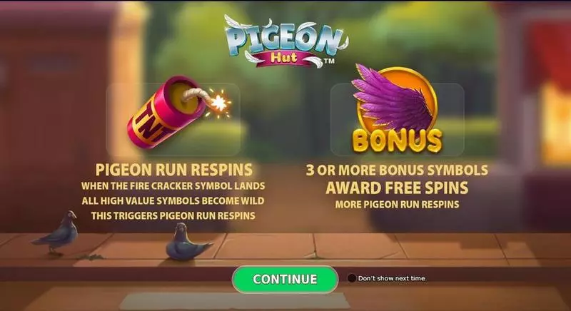 Pigeon Hut Free Casino Slot  with, delFree Spins