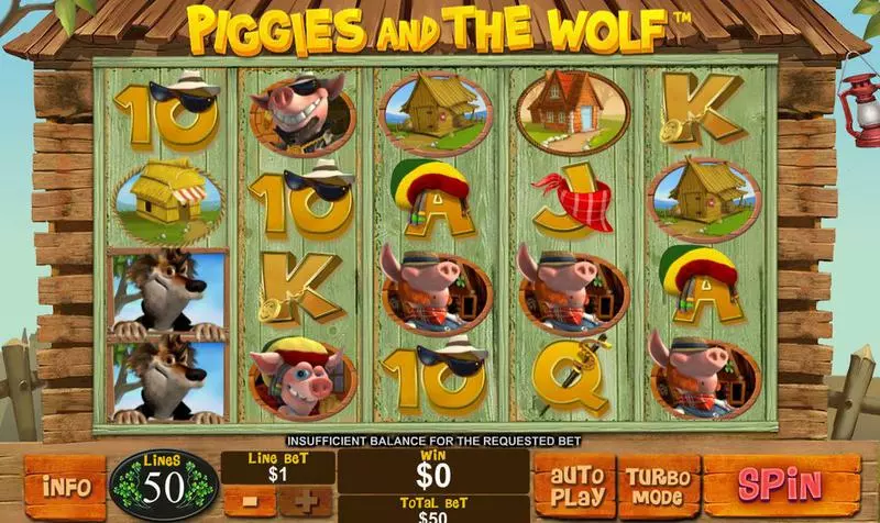 Piggies and the Wolf Free Casino Slot  with, delFree Spins