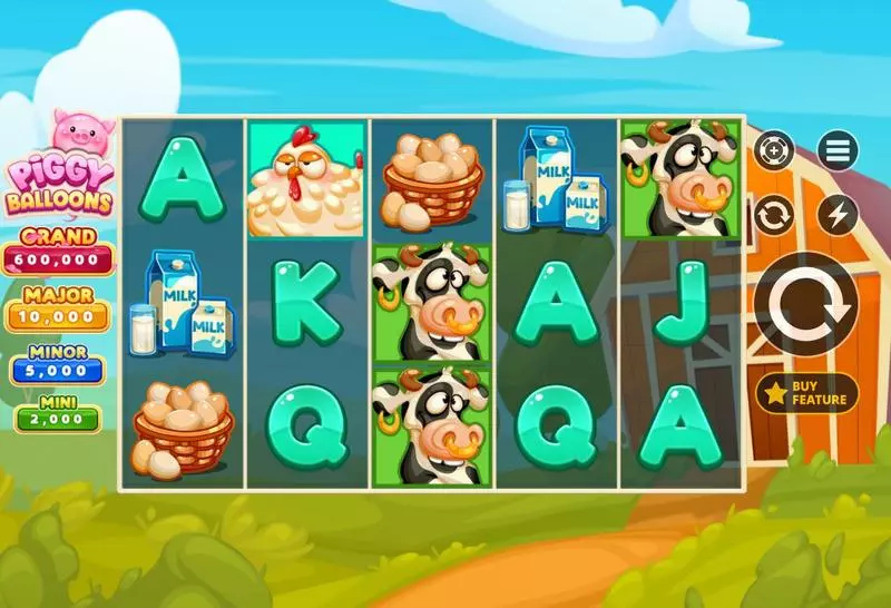 Piggy Balloons Free Casino Slot  with, delAnte BetStack and StrikeSuper Free Spins