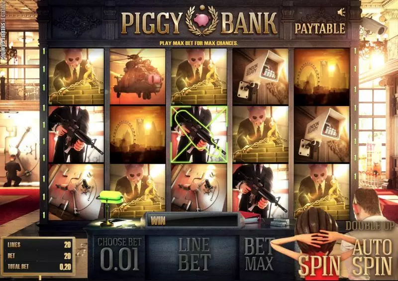 Piggy Bank Free Casino Slot  with, delPick a Box