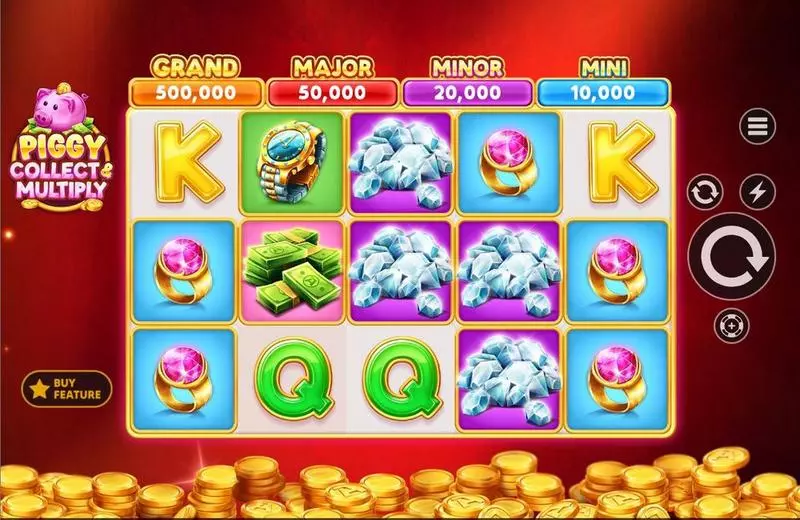 Piggy Collect & Multiply Free Casino Slot  with, delMultipliers