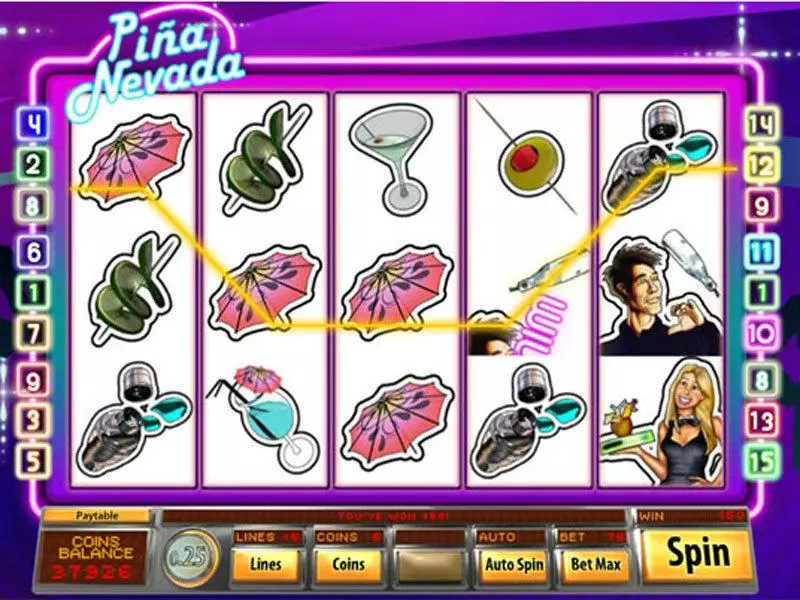 Pina Nevada Video Free Casino Slot  with, delFree Spins