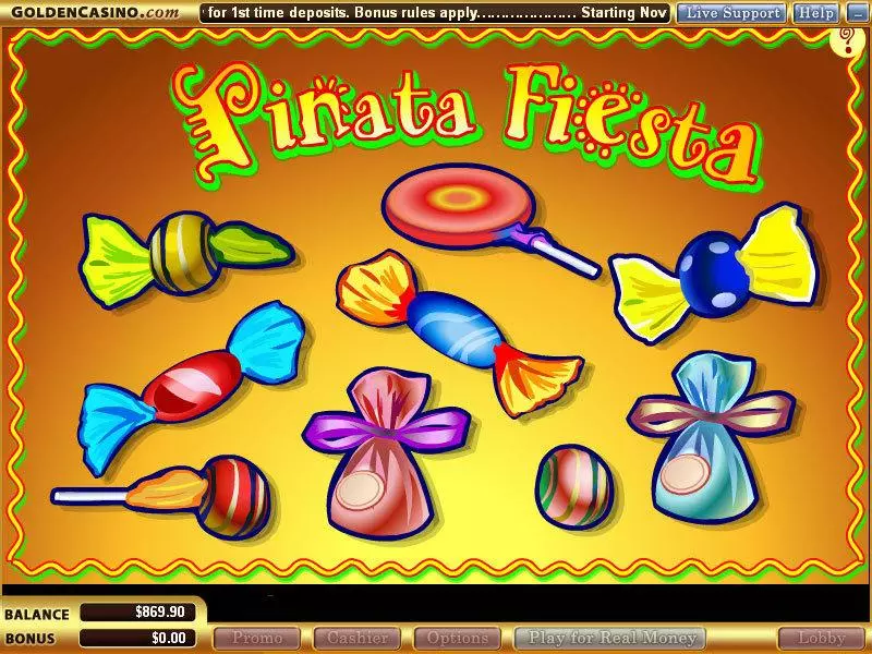 Pinata Fiesta Free Casino Slot  with, delSecond Screen Game