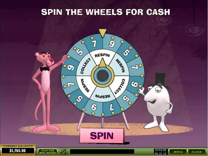 Pink Panther Free Casino Slot  with, delJackpot bonus game