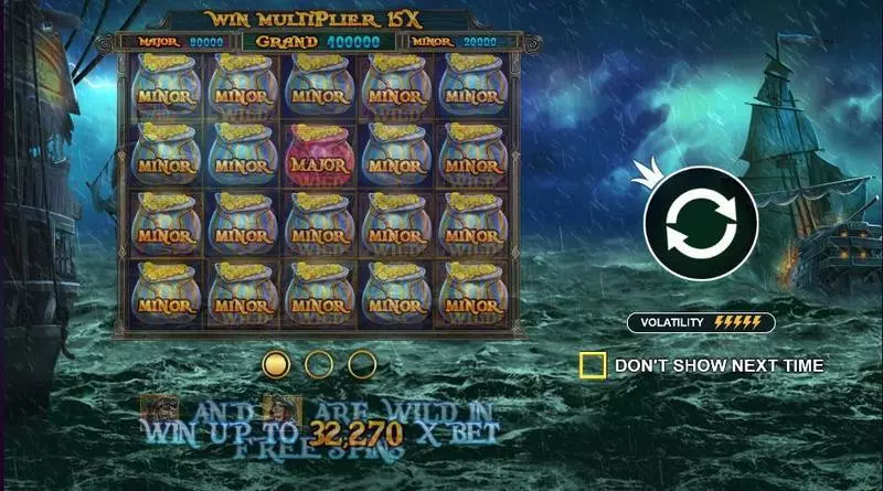 Pirate Gold Free Casino Slot  with, delRe-Spin