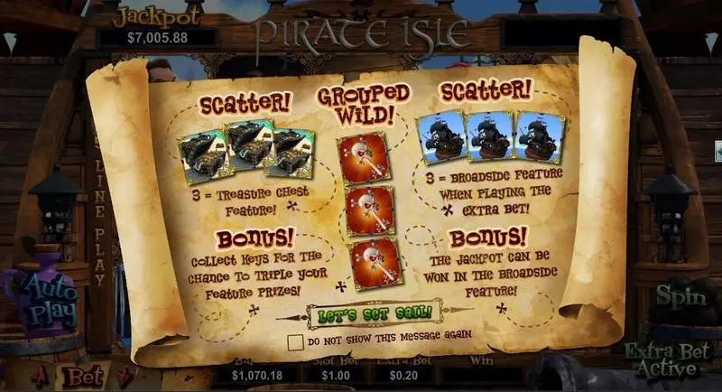 Pirate Isle - 3D Free Casino Slot  with, delFree Spins