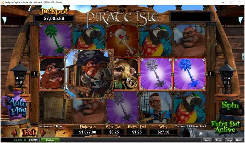 Pirate Isle - 3D Free Casino Slot  with, delFree Spins