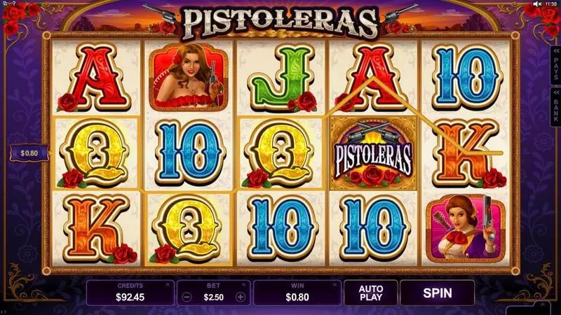 Pistoleras Free Casino Slot  with, delFree Spins