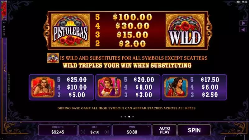 Pistoleras Free Casino Slot  with, delFree Spins