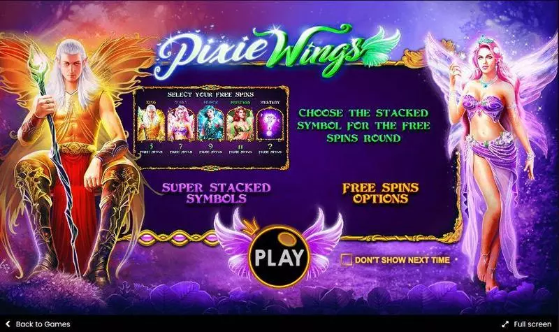 Pixie Wings Free Casino Slot  with, delFree Spins