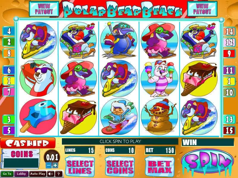 Polar Bear Beach Free Casino Slot 
