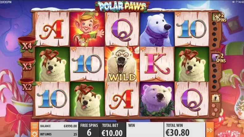 Polar Paws Free Casino Slot  with, delFree Spins