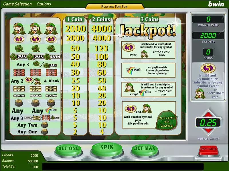Pot O' Gold Free Casino Slot  with, delFree Spins