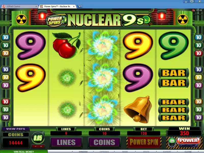 Power Spins - Nuclear 9's Free Casino Slot 