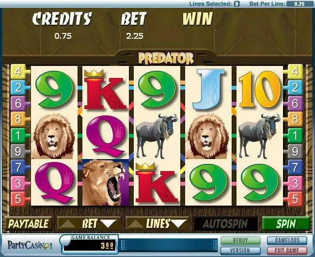 Predator Free Casino Slot  with, delSecond Screen Game