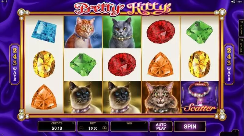 Pretty Kitty Free Casino Slot  with, delFree Spins