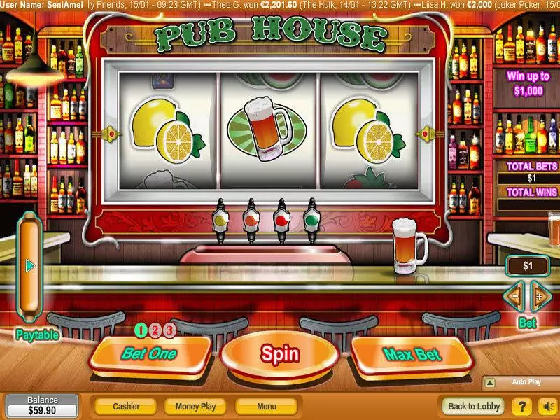 Pub House Free Casino Slot 