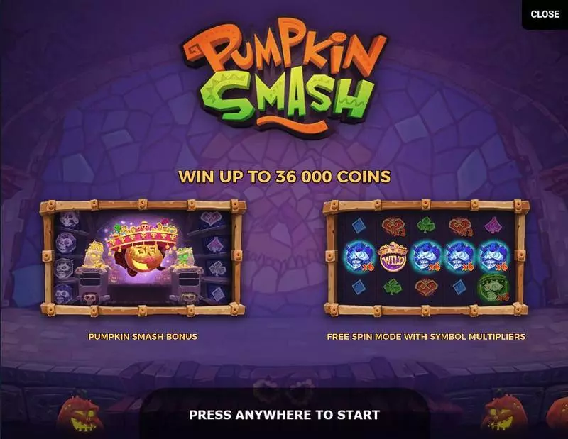 Pumpkin Smash Free Casino Slot  with, delPick a Box
