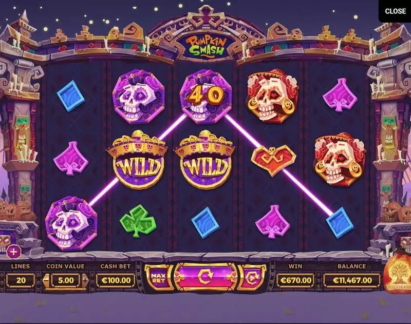 Pumpkin Smash Free Casino Slot  with, delPick a Box