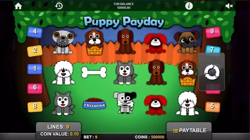 Puppy PayDay Free Casino Slot  with, delFree Spins