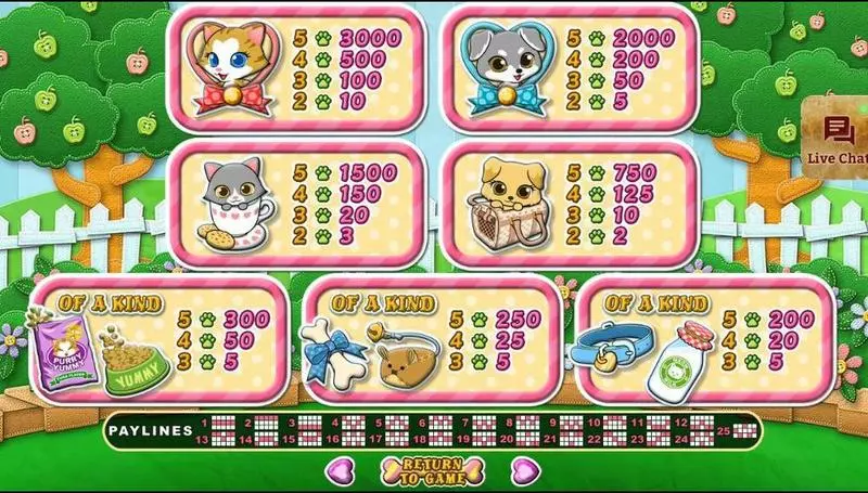 Purrfect Pets Free Casino Slot  with, delFree Spins
