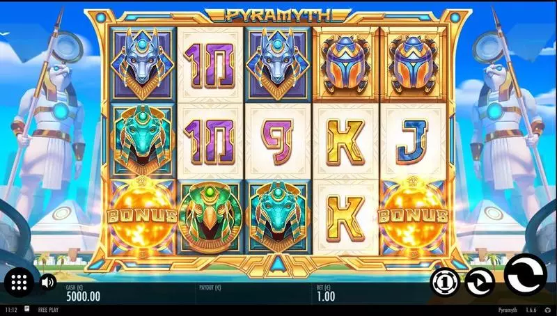 Pyramyth Free Casino Slot  with, delSticky Re-Spins