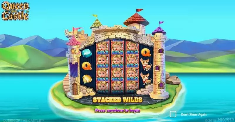 Queen of Castle Free Casino Slot  with, delNudge Reel