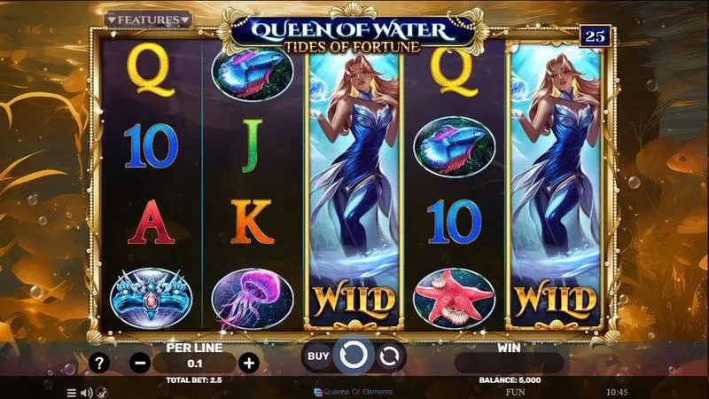 Queen Of Water – Tides Of Fortune Free Casino Slot  with, delFree Spins