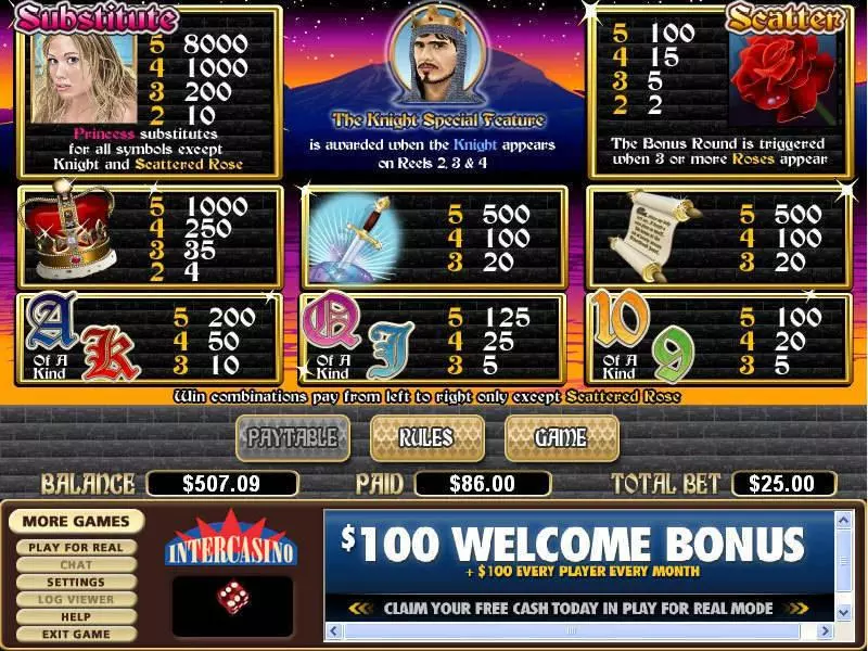 Quest of Kings Free Casino Slot  with, delSecond Screen Game