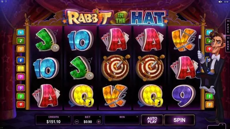 Rabbit in the Hat Free Casino Slot  with, delFree Spins