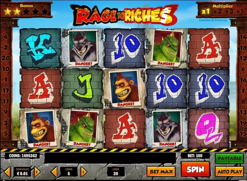 Rage to Riches Free Casino Slot  with, delOn Reel Game