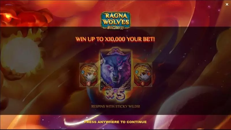 RagnaWolves WildEnergy Free Casino Slot  with, delRe-Spin