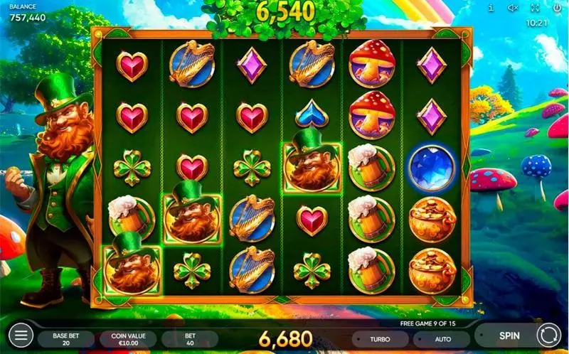 Rainbow Ray Free Casino Slot  with, delFree Spins