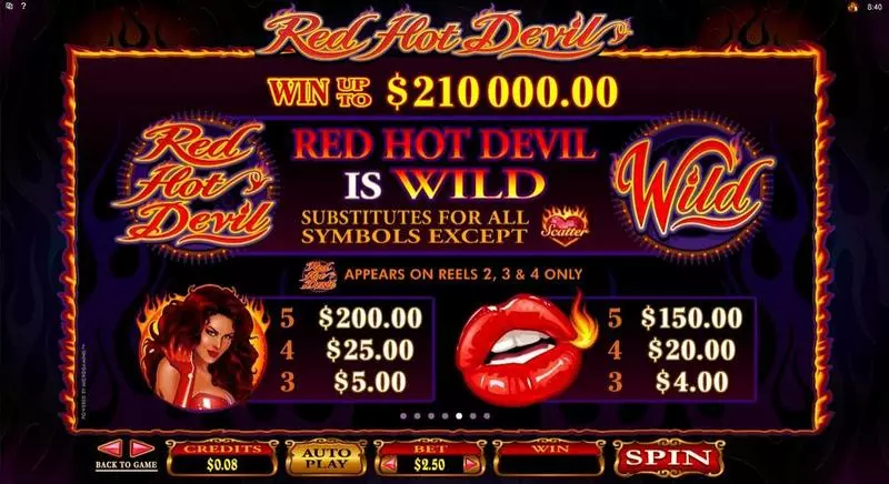 Red Hot Devil Free Casino Slot  with, delWild Reels