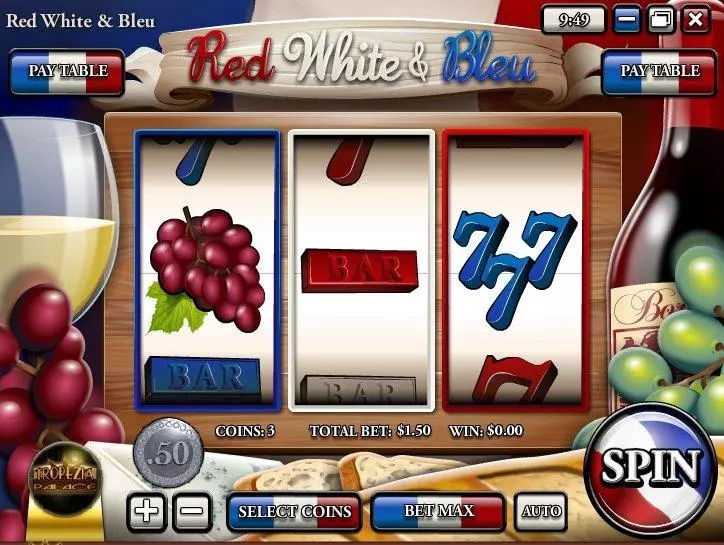 Red White & Blue Free Casino Slot 