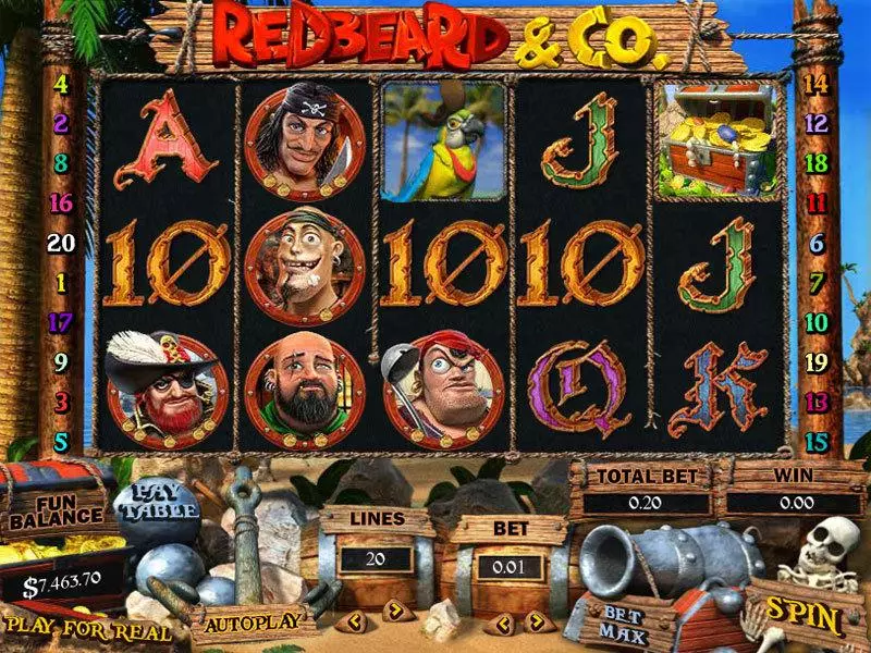 Redbeard and Co Free Casino Slot  with, delFree Spins