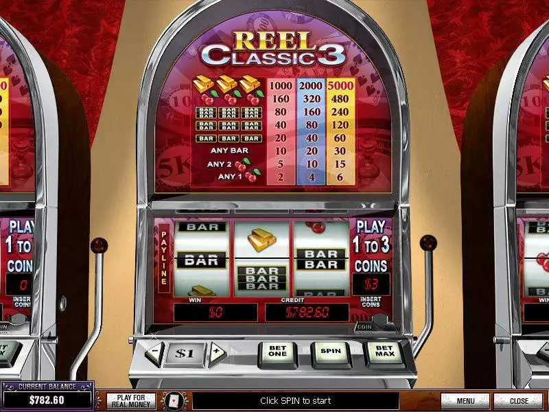 Reel Classic 3 Classic Free Casino Slot 
