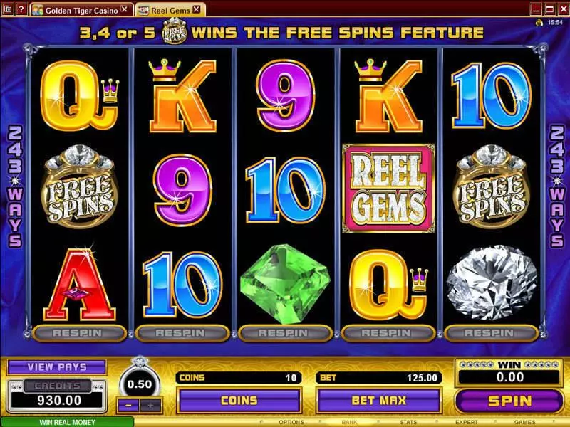 Reel Gems Free Casino Slot  with, delFree Spins