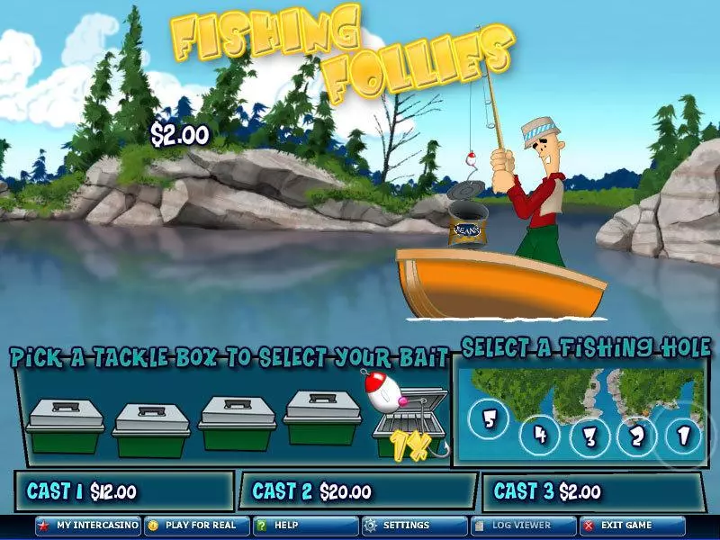 Reel in the Cash 20 Lines Free Casino Slot  with, delSecond Screen Game