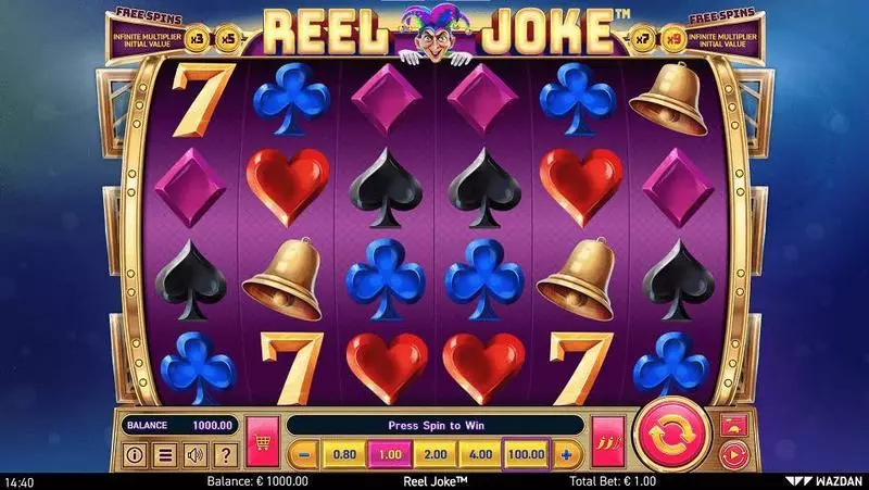 Reel Joke Free Casino Slot  with, delFree Spins