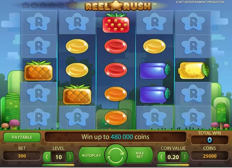 Reel Rush Free Casino Slot  with, delOn Reel Game