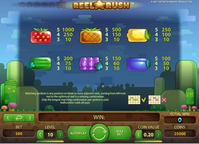 Reel Rush Free Casino Slot  with, delOn Reel Game