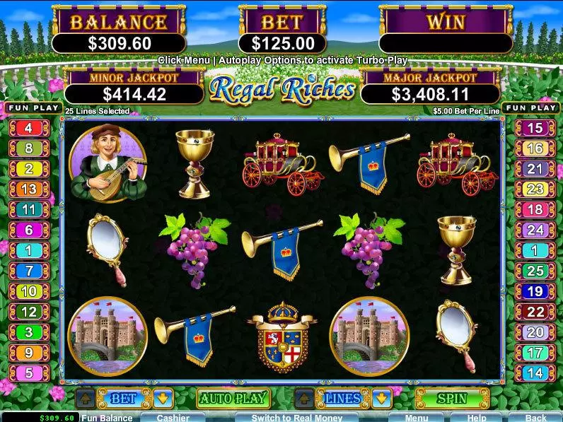 Regal Riches Free Casino Slot  with, delFree Spins