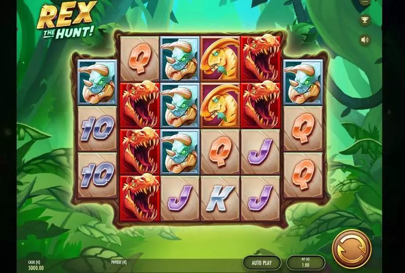 Rex the Hunt! Free Casino Slot  with, delFree Spins