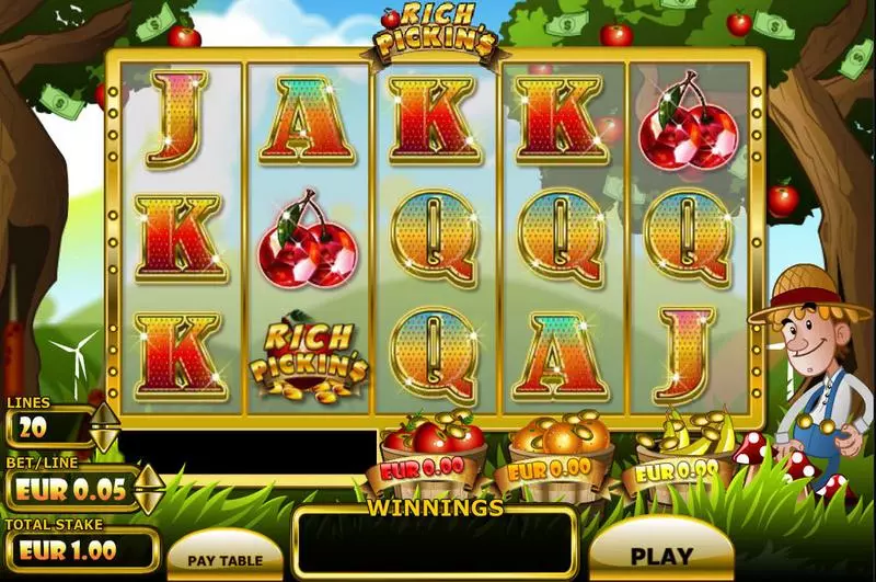 Rich Pickins Free Casino Slot 