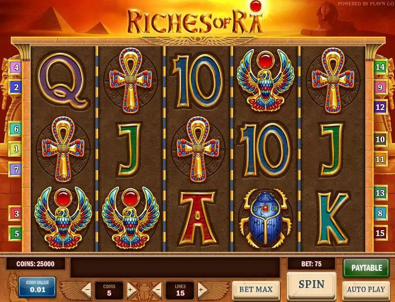 Riches of Ra Free Casino Slot  with, delFree Spins