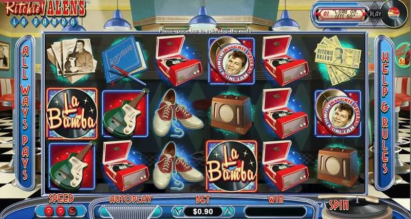 Ritchie Valens La Bamba Free Casino Slot  with, delFree Spins