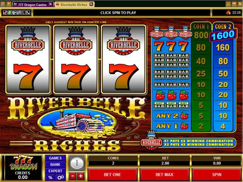 River Belle Riches Free Casino Slot 