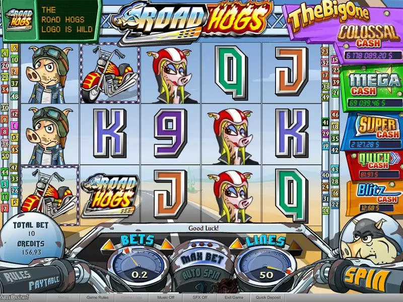 Road Hogs Free Casino Slot  with, delFree Spins