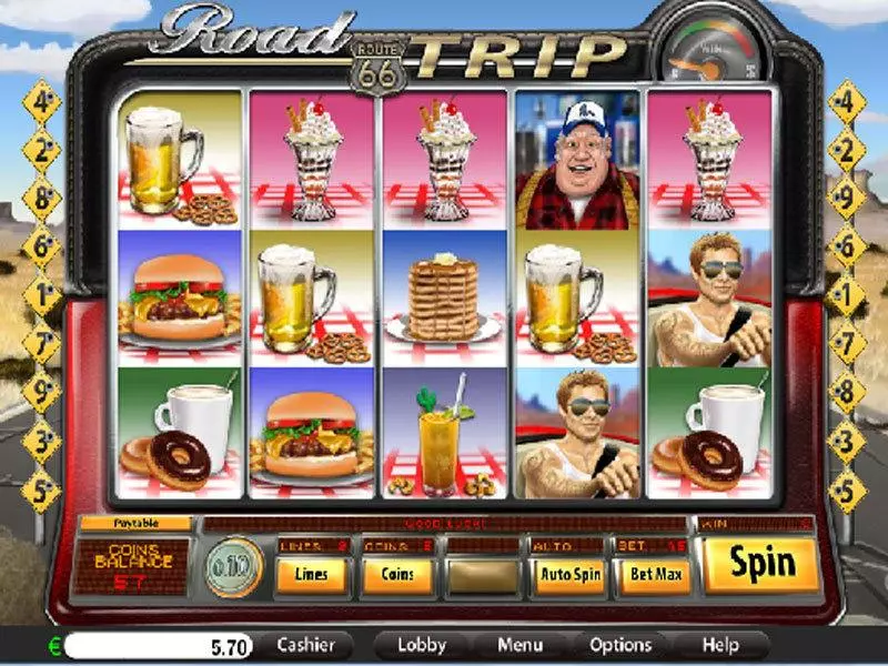 Road Trip Free Casino Slot  with, delFree Spins